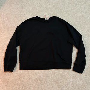 Black oversized hoodie/sweatshirt